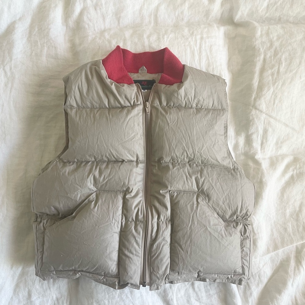 Vtg 70s Abercrombie Fitch down vest